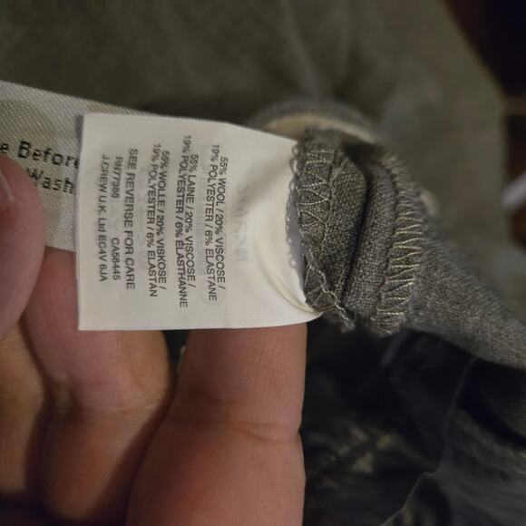 J.Crew Maddie Wool Blend Slim Pants Size 10 - Picture 5 of 10